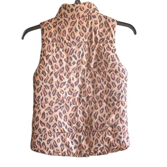 Amazon Essentials Girls Leopard Print Vest. Size Medium. - Picture 2 of 4